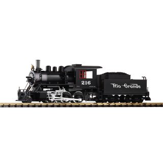 Piko 38220 Spur G Dampflok mit Tender "Mogul" D&RGW