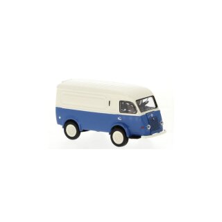 Brekina 14652 Renault Goelette, weiß, blau, 1950  Maßstab: 1:87