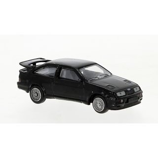 Brekina 19251 Ford Sierra RS 500 Cosworth RS, schwarz, 1988 Maßstab: 1:87