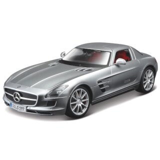 SPEIDEL MAI31389SILVER  Mercedes SLS AMG (C197), silber, 2010  Maßstab 1:18