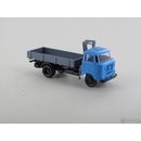 Hdl 121051-03  IFA W50L mit Ladekran, hellblau  Spur TT