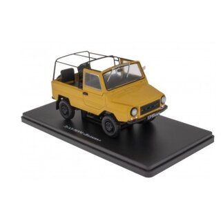 WhiteBox WBL124066  ( Blister) LuAZ 969M Volyn 1979, beige Maßstab: 1:24