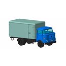 Hdl 121052-03  IFA W50 mit Normalkoffer, hellblau Spur TT