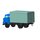 Hädl 121052-03  IFA W50 mit Normalkoffer, hellblau Spur TT