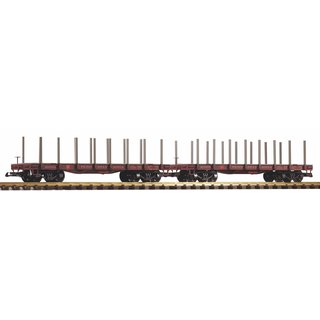 Piko 38779 US Flachwagen 2er Set PRR mit Rungen  Spur G
