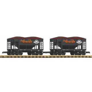 Piko 38931 US Schüttgutwagen D&RGW 2er Set  Spur G