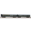 Piko 40628 Spu N-2er Set Schürzeneilzugwagen 1./2....