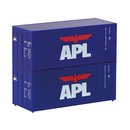 Piko 46102 Spur TT 2er Set 20’ Container...