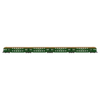 Arnold HN9520  4-tlg. Doppelstockeinheit mit Steuerabteil, DR, Ep.IV  Spur TT