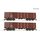 Roco 37650 2er Set offene Güterwagen Eas, DR, Ep. IV  Spur TT