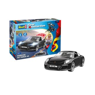 Revell 00913 Porsche 911 Targa 4S mit Licht und Sound  Maßstab 1:20