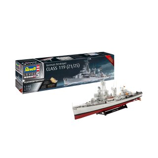 Revell 05179 German Destroyer Class 119 (Z1/Z5)  Maßstab 1:144