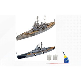Revell 05668 First Diorama Set - Bismarck Battle  Maßstab 1:1200