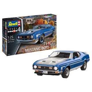 Revell 07699  71 Mustang Boss 351  Maßstab 1:25