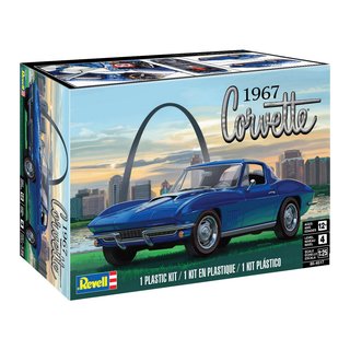 Revell 14517 1967 Corvette Coupe  Maßstab 1:25