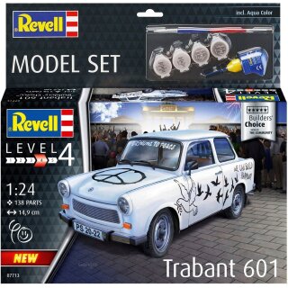 Revell 67713 Model Set Trabant 601S, Builder´s Choice  Maßstab 1:24