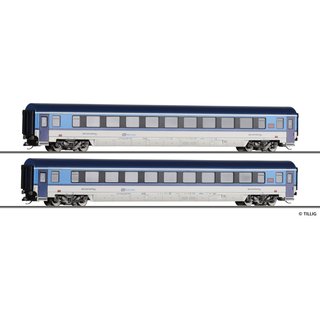 Tillig 01060 Reisezugwagenset Gattung Bpmz 891, ČD, Ep. VI  Spur TT