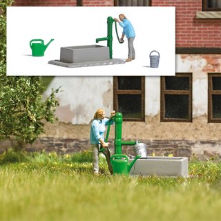 Busch 7975 A-Set: Wasser marsch! H0 Spur
