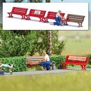 Busch 7978 A-Set: Sitzbank steichen H0 Spur