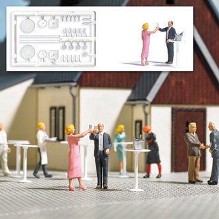 Busch 7981 A-Set: Zum Wohl!     H0 Spur