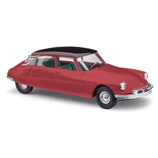 *Busch 48021 Citroën DS19 zweifarbig, rot, 1955  Maßstab 1:87