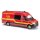 Busch 52616 Mercedes Benz Sprinter, Wach LKW Feuerwehr Dortmund, 2018  Maßstab 1:87