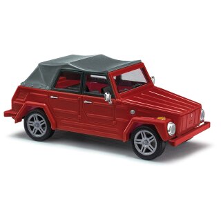*Busch 52706 VW 181 Kurierwagen, weinrot 1970  Maßstab 1:87