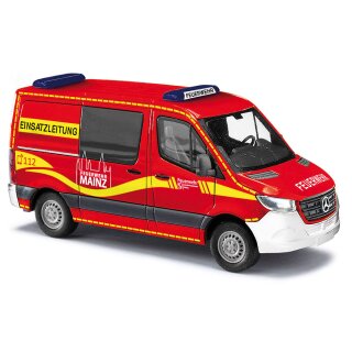 Busch 53456 Mercedes Benz Sprinter kurz, Feuerwehr Mainz, 2018  Maßstab 1:87