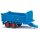 Busch 53800 Fortschritt T 088 Anhänger mit Klappe, blau, 1971  Maßstab 1:87