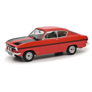 Schuco 450053300 Opel Kadett Rallye Coupé, rot Maßstab 1:18