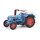 Schuco 450273800 Eicher Tiger EM200 mit Mähwerk, blau Maßstab 1:43
