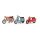 Schuco 450380300 3er Set Simson Schwalbe, Vespa PX, Zündapp KS 50 WC Maßstab 1:43
