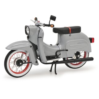 Schuco 450649400 Simson Schwalbe KR 51/1 Custom III, grau  Maßstab 1:10