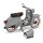 Schuco 450649400 Simson Schwalbe KR 51/1 Custom III, grau  Maßstab 1:10