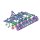 Schuco 450788300 Set Pflug Grubber Rabe, Super Albatros GH 5000 Maßstab  1:32