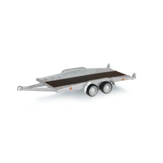 Schuco 452033300 2 achs Auto-Anhänger Maßstab 1:64