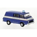 *Brekina 30808 Skoda 1203 Halbbus, blau, VB, 1969...