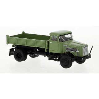 Brekina 79251 Büssing Commodore SAK Kipper, grün Maßstab: 1:87
