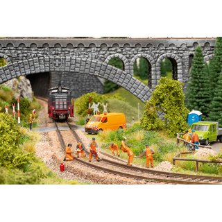 Noch 12901 Baustelle am Gleis mit Sound  Spur TT