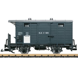 LGB L45302 Spur G Gedeckter Güterwagen RhB, Ep.VI