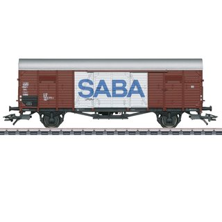 *Märklin 46168  Gedeckter Güterwagen SABA, DB, Ep. IV  Spur H0