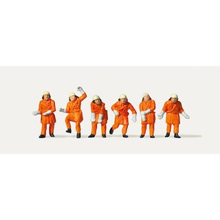 Merten 0212579 Spur N Feuerwehrleute mit orangener Einsatzkleidung