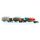 Hädl 115513 3er Set offene Güterwagen mit W50-Kabinen, DR, Ep.III  Spur TT