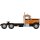 *Brekina 85755 Peterbilt 281, orange, 1955 Maßstab: 1:87