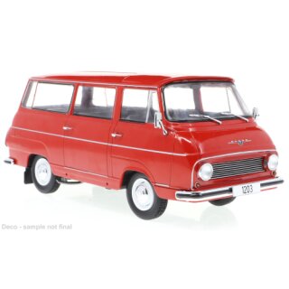WhiteBox WB124122  Skoda 1203, rot 1968   Maßstab: 1:24
