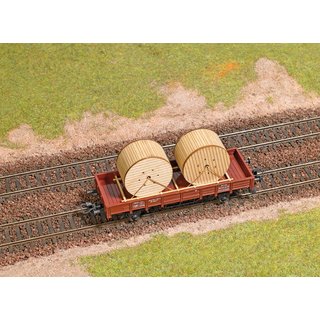 Busch 1688 Ladegut Holzkabeltrommeln Spur H0