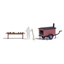 Busch 1827 Mobiler Brotbackofen Spur H0
