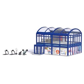 Busch 1961 Fitnessstudio Spur H0