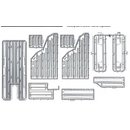 Busch 1999 Super-Dachrinnen-Set Spur H0
