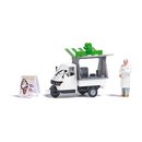 Busch 7991 A-Set: Softeisverkauf Spur H0